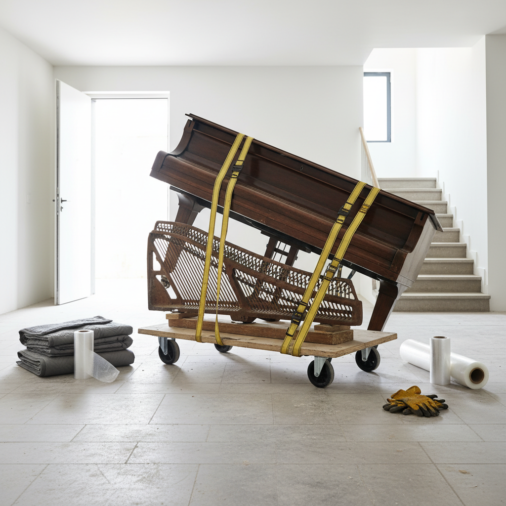 Klavier sälber zügle: Das muesch über s Gwicht wüsse