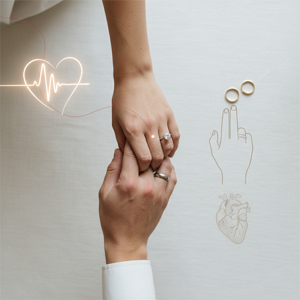 Links oder rechts? So treit mer de Verlobigsring i de Schwiz