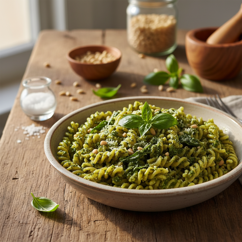 Basilikum-Pesto: So glingts dihei ganz eifach