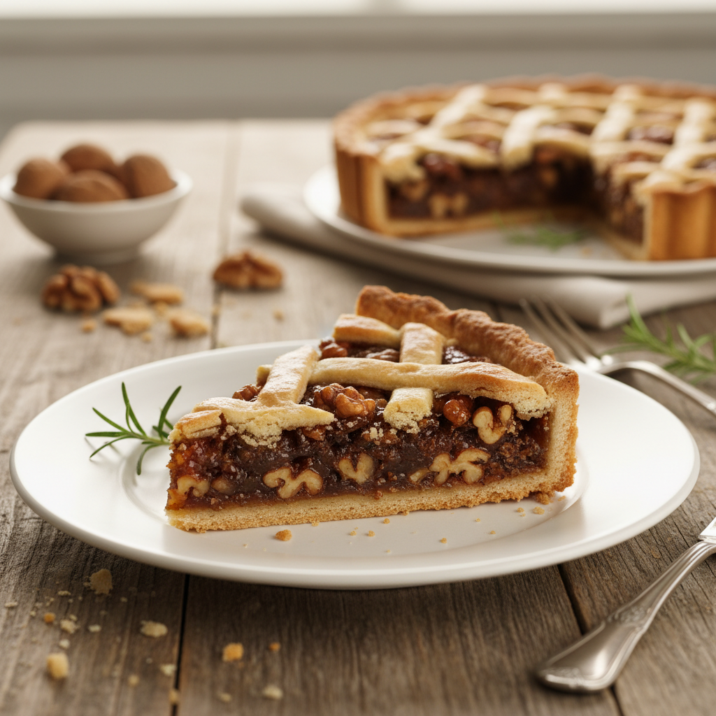 Bündner Nusstorte: So glingt der de Klassiker dihei