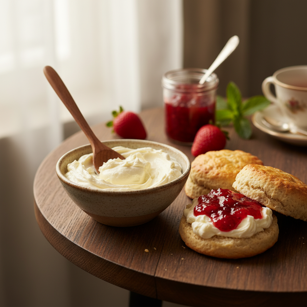 Clotted Cream sälber mache: S ultimative Rezept