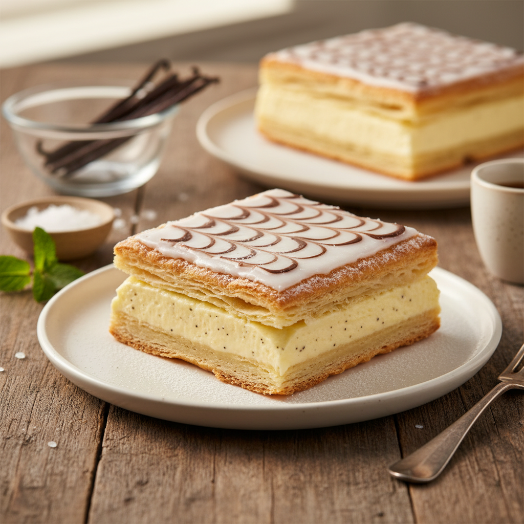 Cremeschnitte sälber mache: S Original-Rezept für dihei