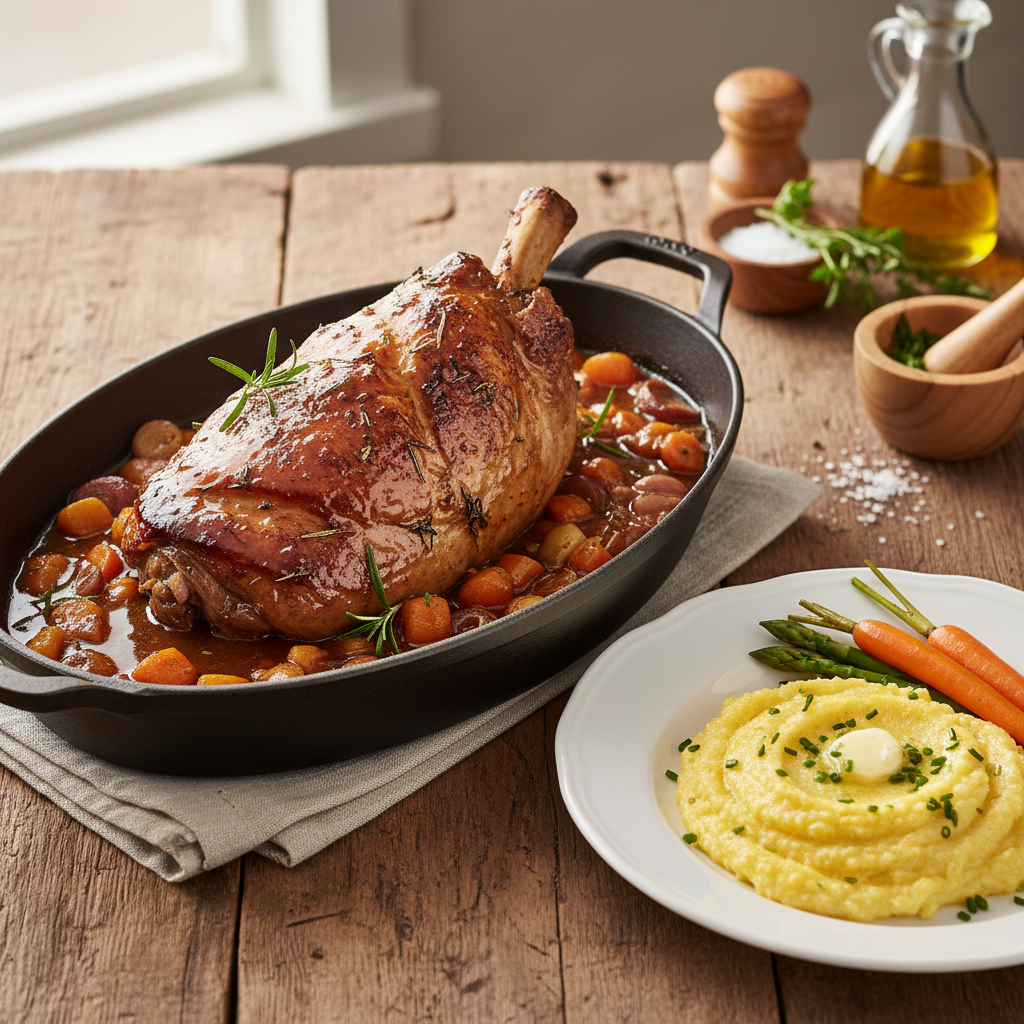 Gitzirezept us em Ofe: So wird s Fleisch butterzart