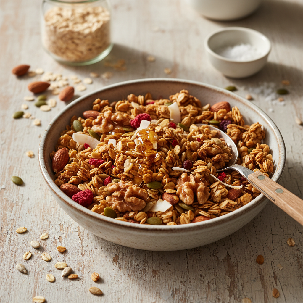 Granola sälber mache: So glingt s’perfekte Rezäpt