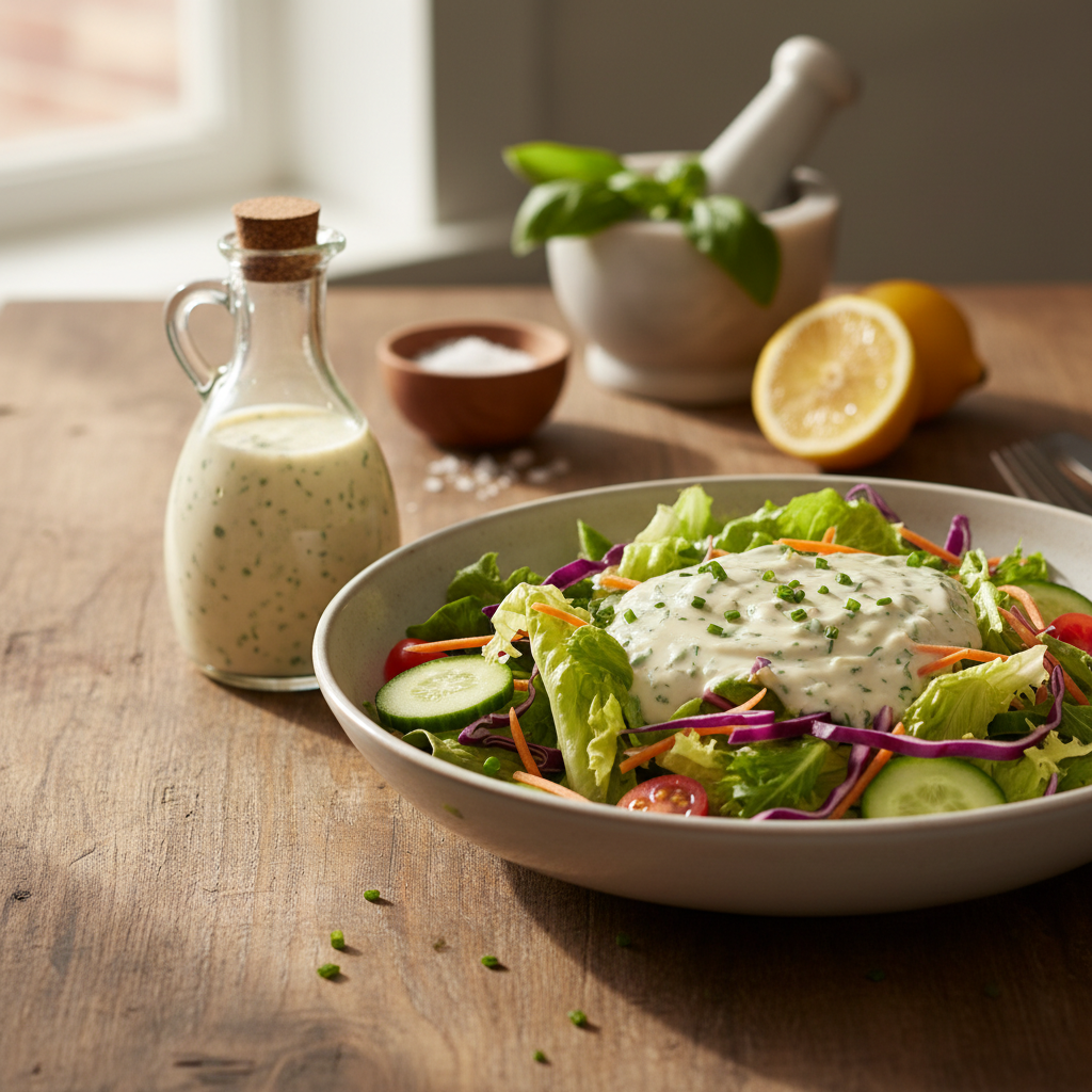 Italienischi Salatsauce: S Gheimrezept wie im Reschti