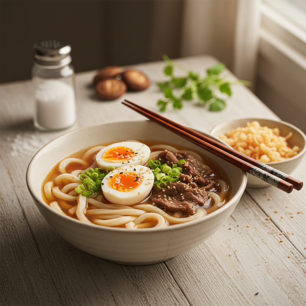 Japanisch choche: S beschte Udon Rezept für dihei