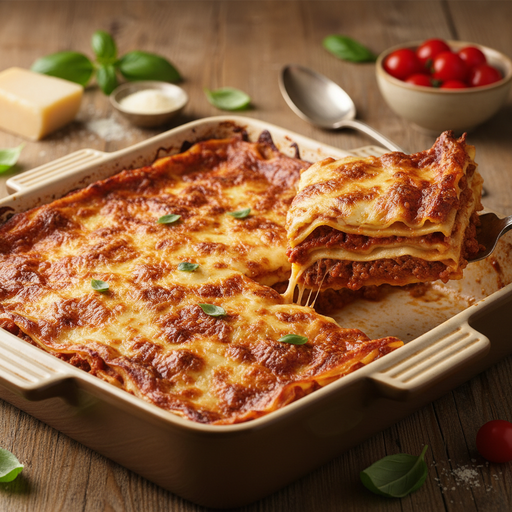 Lasagne al forno Rezept: So glingt’s wie bim Italiener