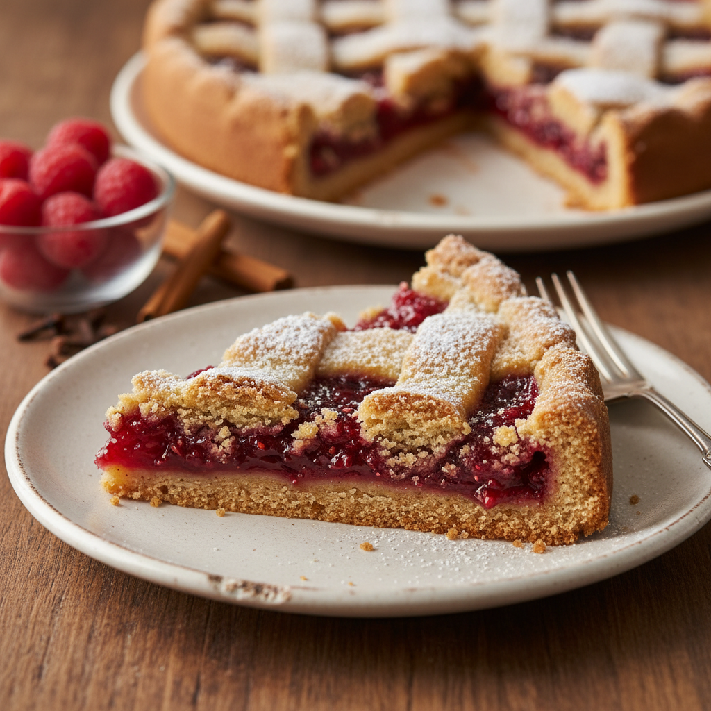 Linzertorte vom Bläch: S eifache Rezäpt für de Sunntig