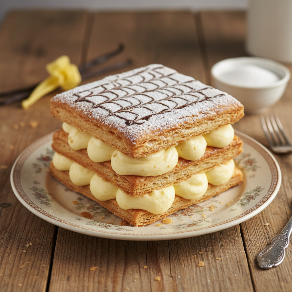 Mille-feuille sälber mache: So eifach gahts!