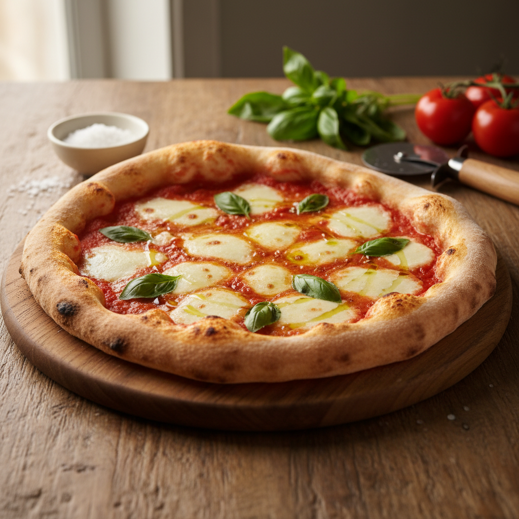 Pizza Margherita wie z’Napoli: S beschte Rezäpt