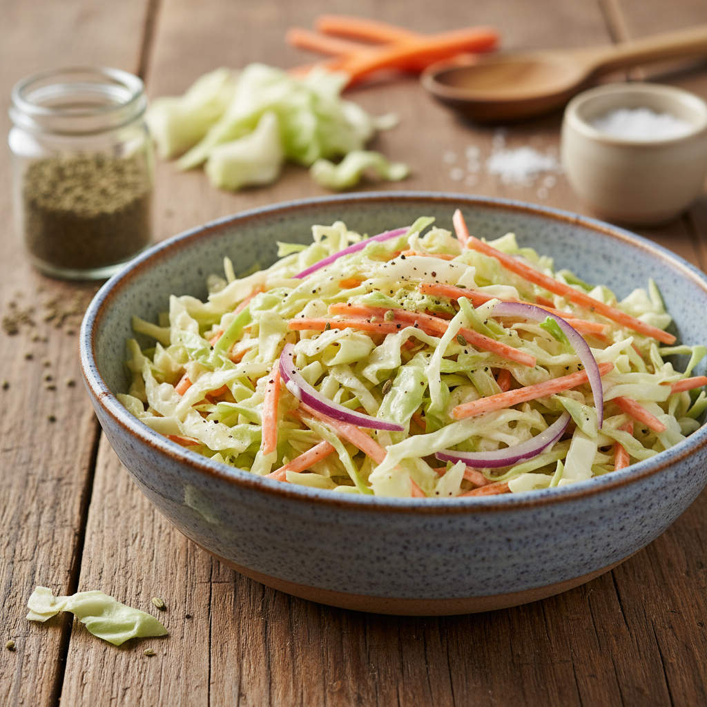 S beschte Coleslaw-Rezept: So glingt de Klassiker