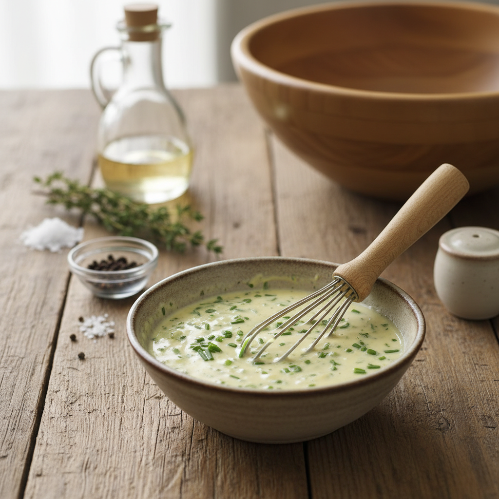 S’bescht Salatsauce-Rezäpt für de Summer