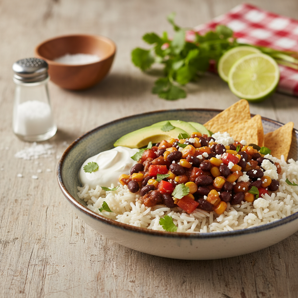 Schwarzi Bohne Rezäpt: Gsunds & schnälls Znacht