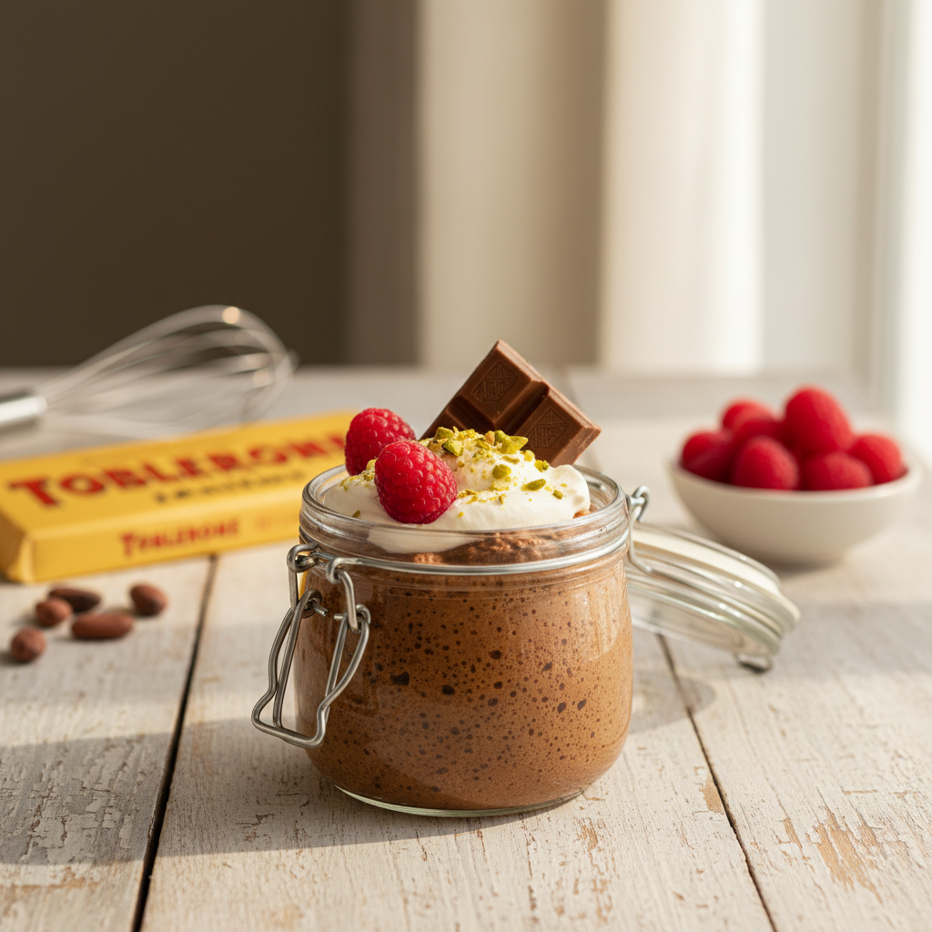 Toblerone Mousse: S’eifache Rezept für Schoggi-Fans