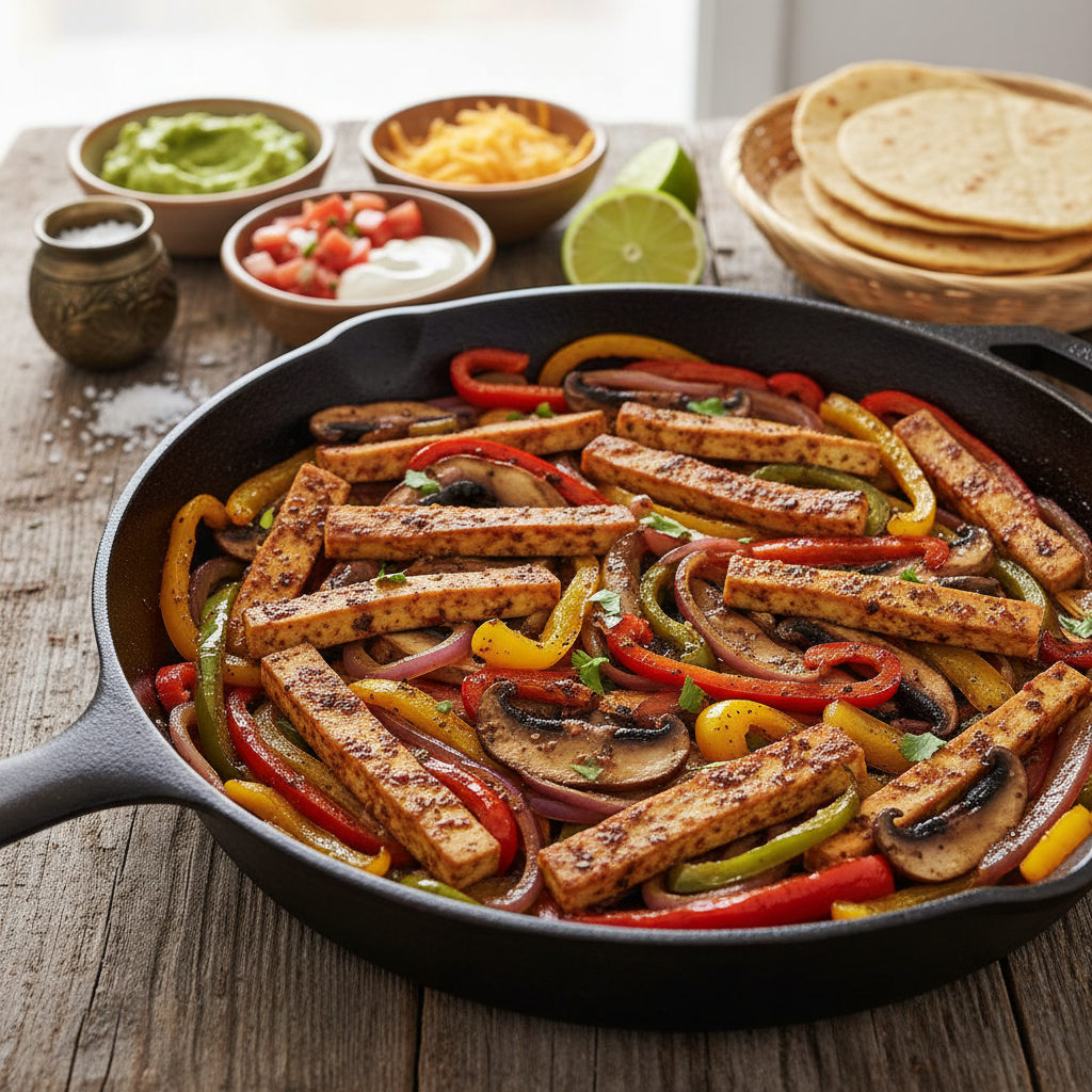 Vegetarischi Fajitas: S’beschte Rezept zum Nochochä