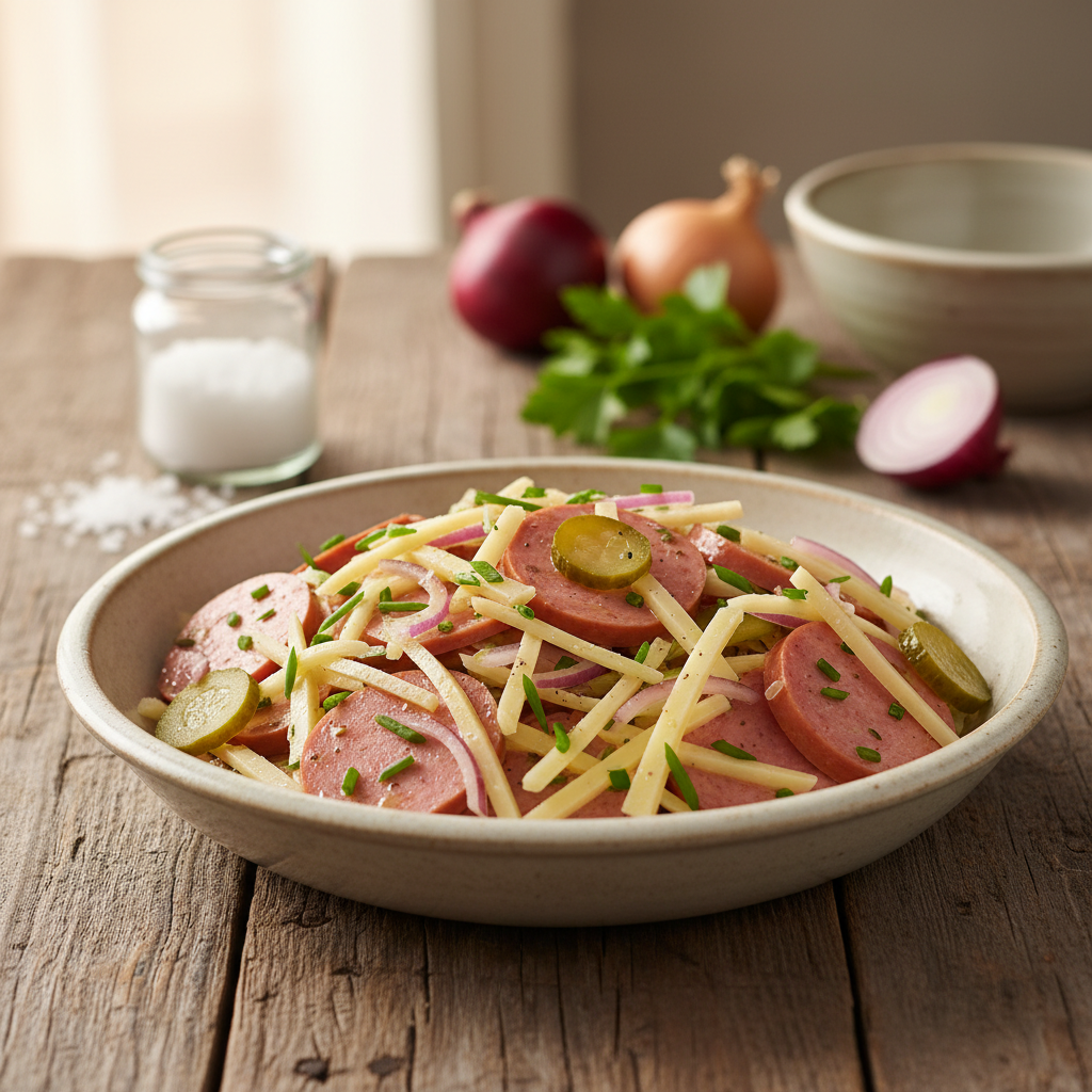 Wurschtchässalat: S’ideale Rezäpt für heissi Summer-Täg