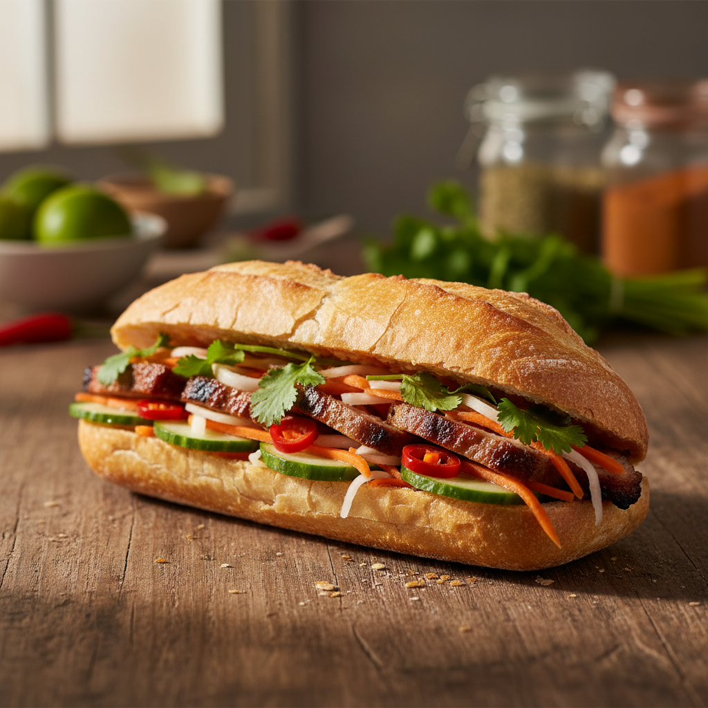 Banh-Mi-Rezept: So gelingt der vietnamesische Snack zuhause