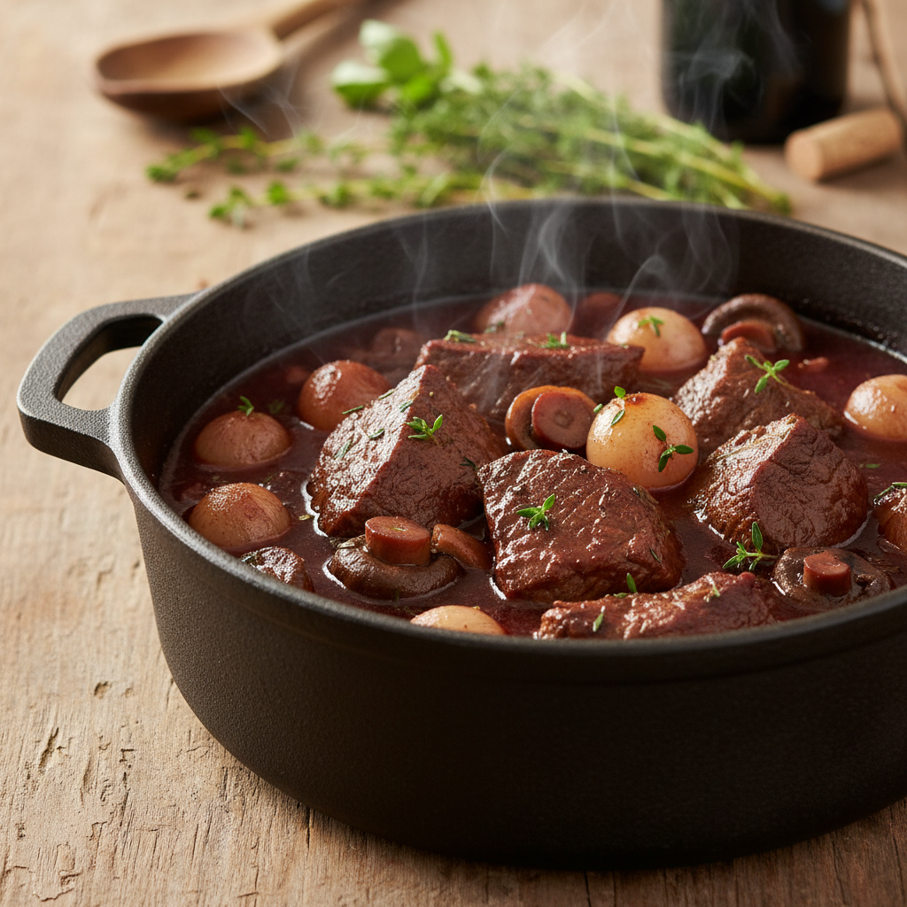 Boeuf Bourguignon: Das Original-Rezept wie in Frankreich