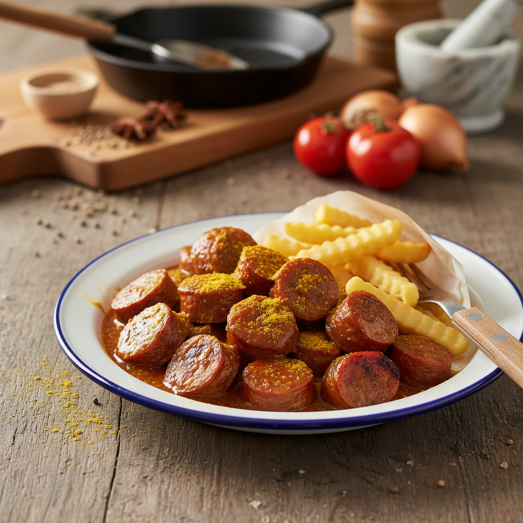 Currywurst-Soße wie am Imbiss: Das beste Rezept für daheim