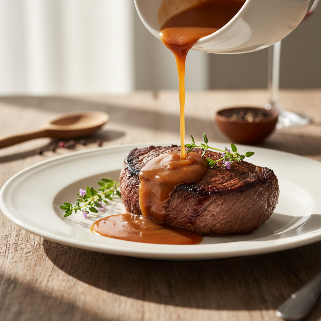 Festliche Cognacsauce: Das gelingsichere Rezept