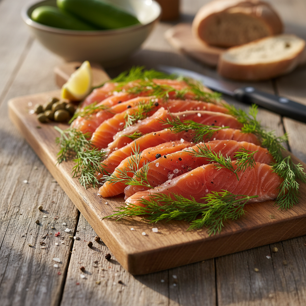 Graved Lachs selber machen: Das einfache Rezept für daheim