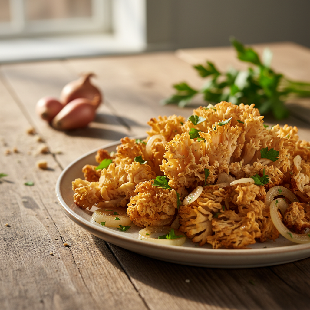Krause Glucke zubereiten: Das beste Rezept für Waldpilze