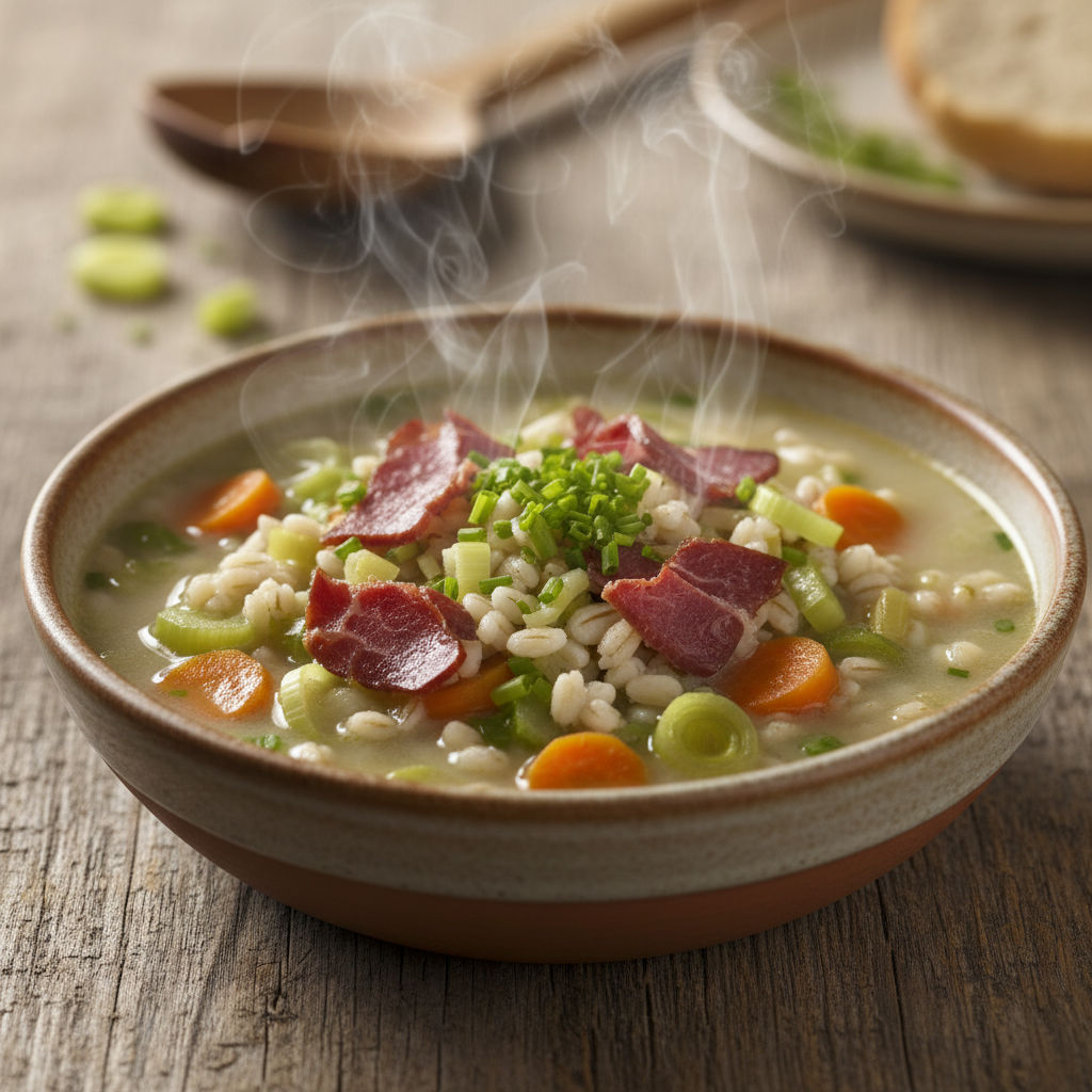 Original Bündner Gerstensuppe: S Rezept für dihei