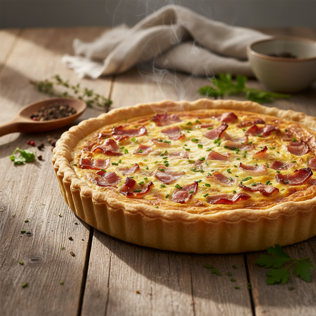 Originale Quiche Lorraine: Das perfekte Rezept