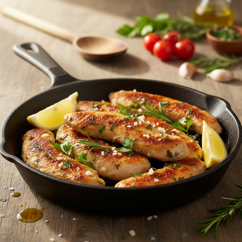 Poulet-Rezept: Eifach, gsund und in 20 Minute uf em Tisch