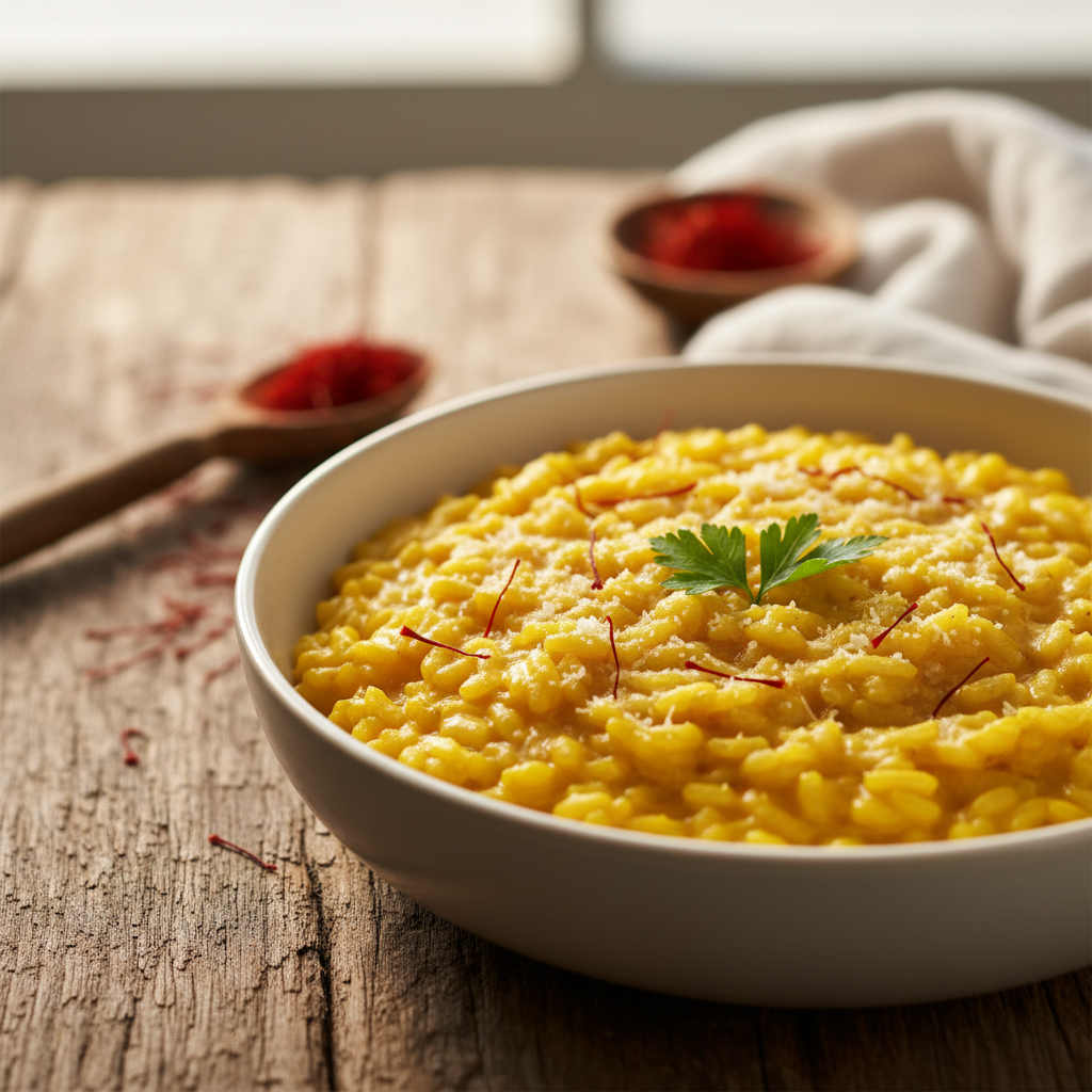 S beschte Safranrisotto: So glingt de Klassiker deheim