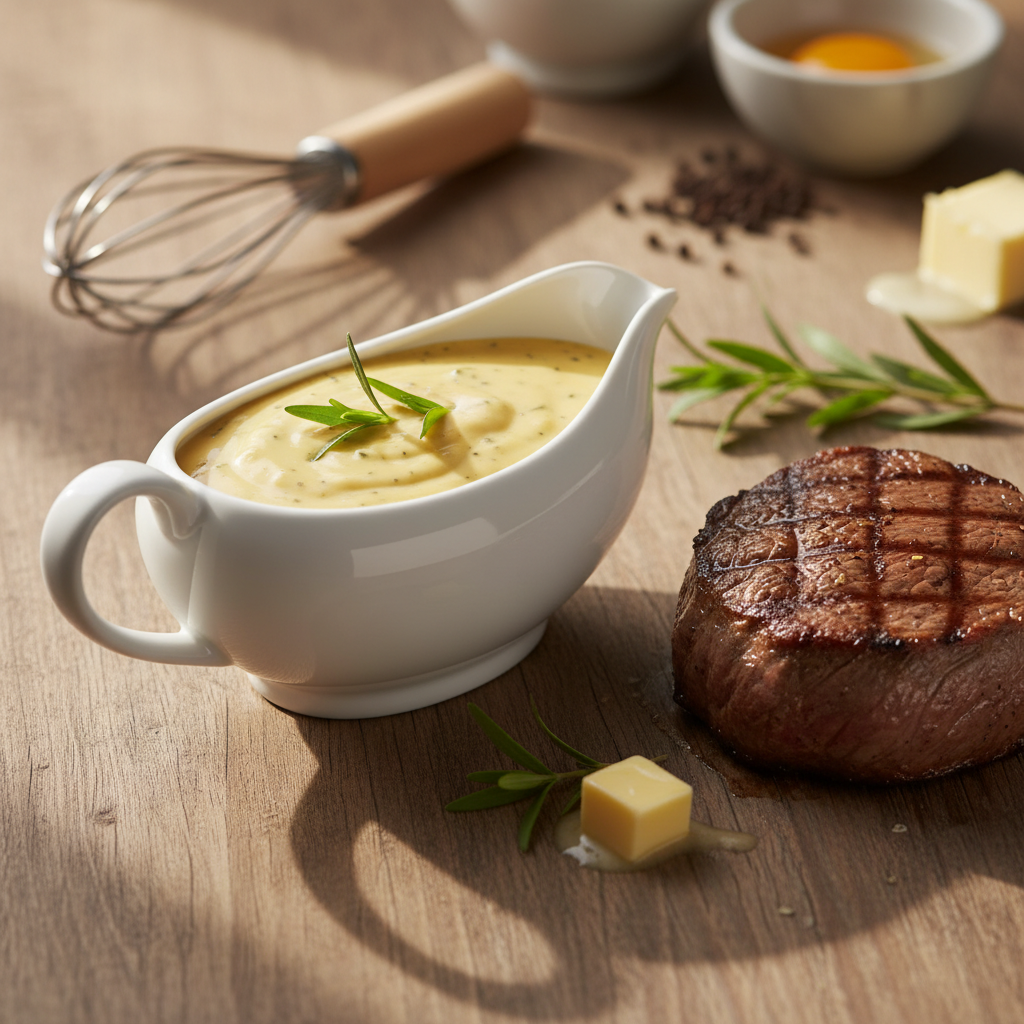 Sauce béarnaise selber machen: So gelingt der Klassiker