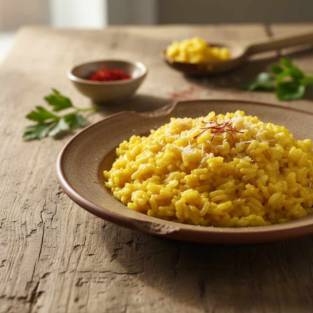 So gelingt das perfekte Risotto alla Milanese zu Hause