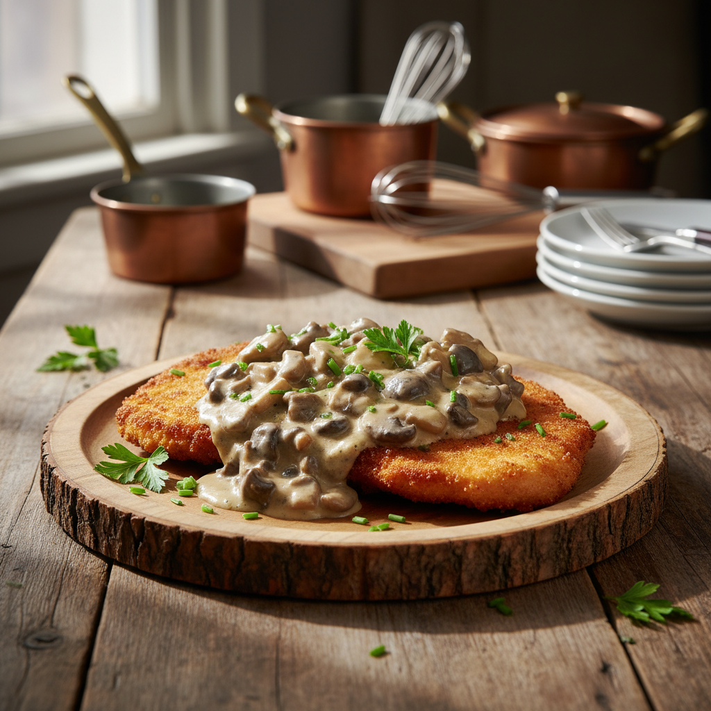 So glingt s’perfekte Rahmschnitzel: S’beschte Rezept