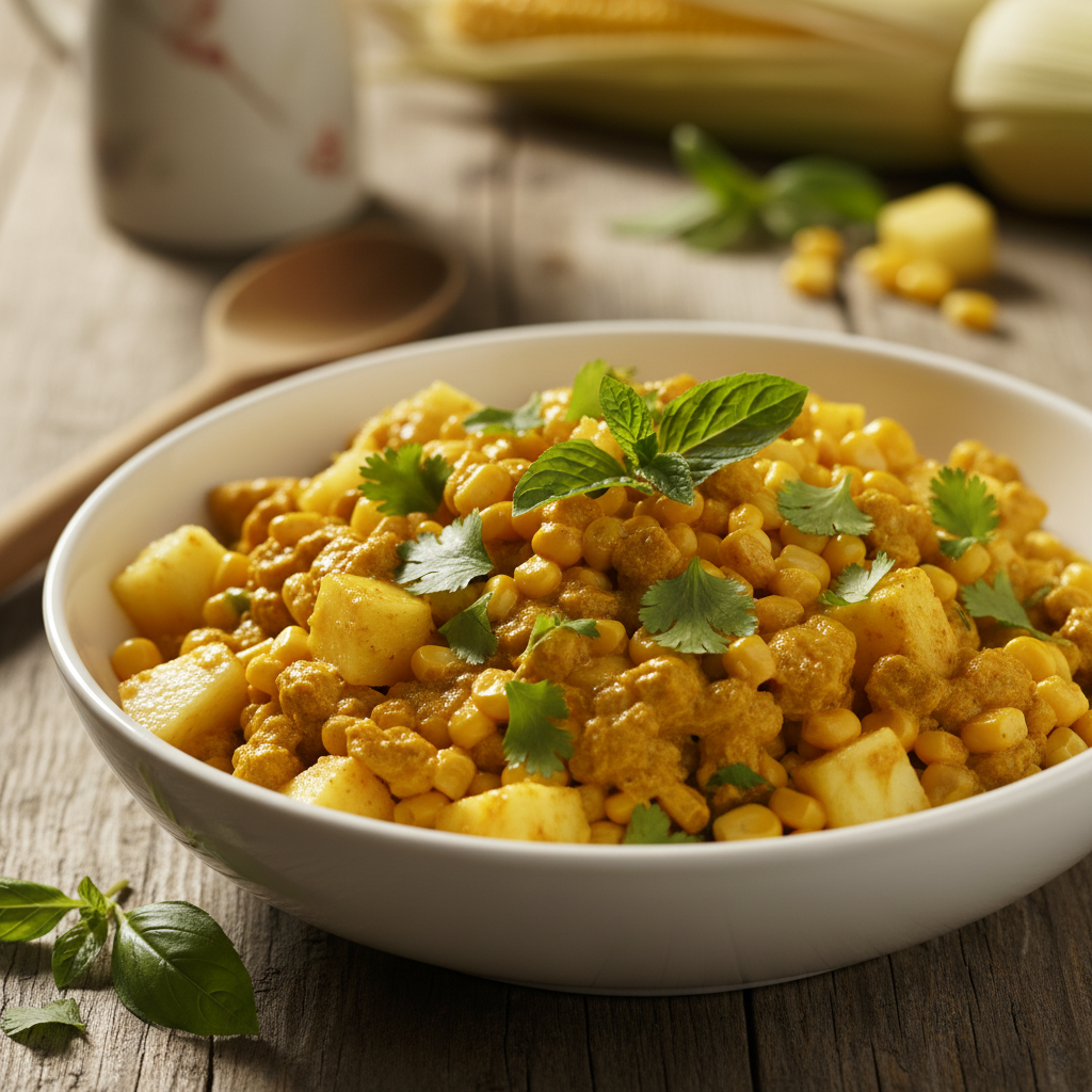 Summer-Rezept: So glückt der Maissalat mit Curry & Ananas