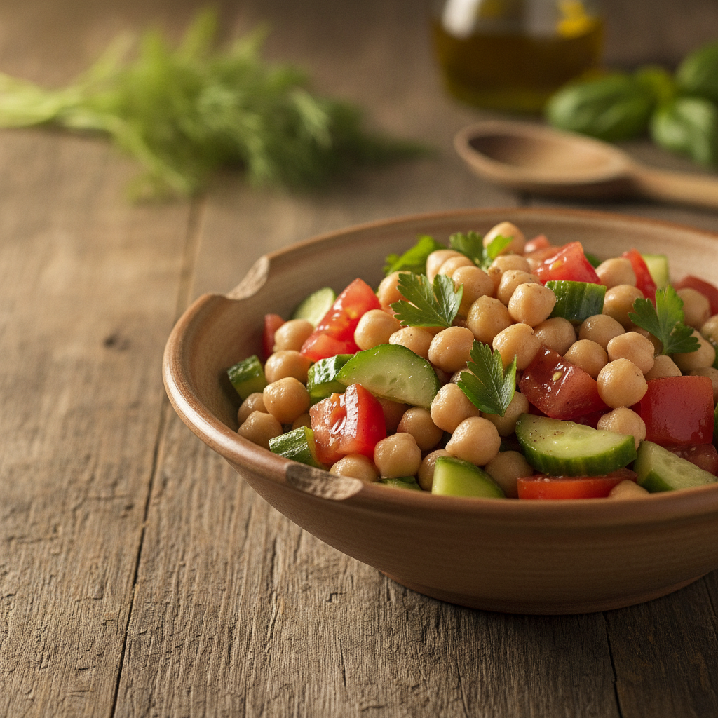 De perfekt Kichererbsensalat: So glückt das feine Rezept