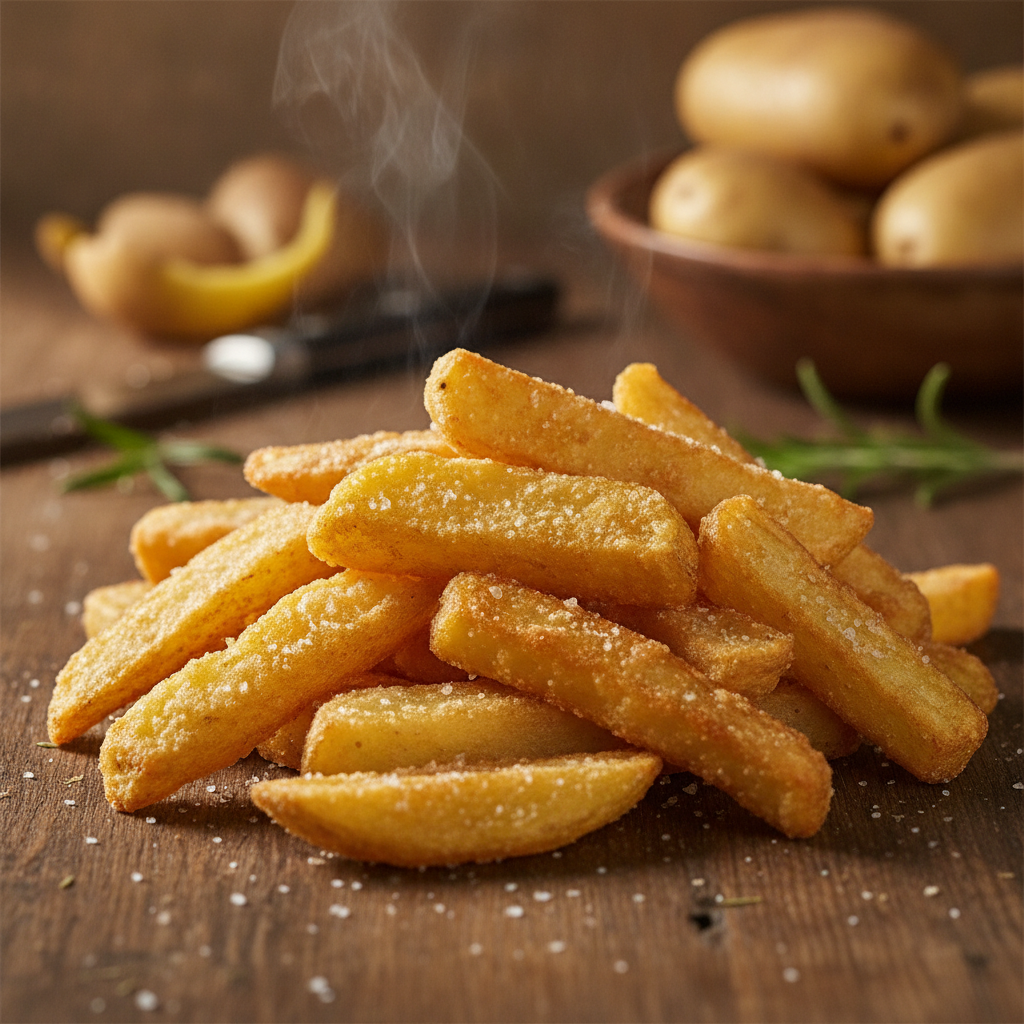 Die perfekte Pommes: Welchi Härdöpfel eignen sich am beschte