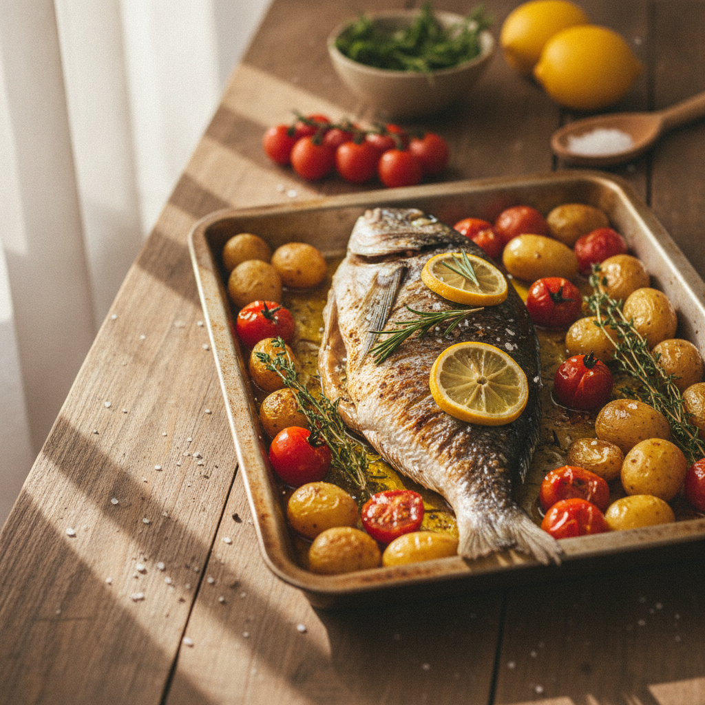 Dorade im Ofen: So gelingt das perfekte Fisch-Rezept