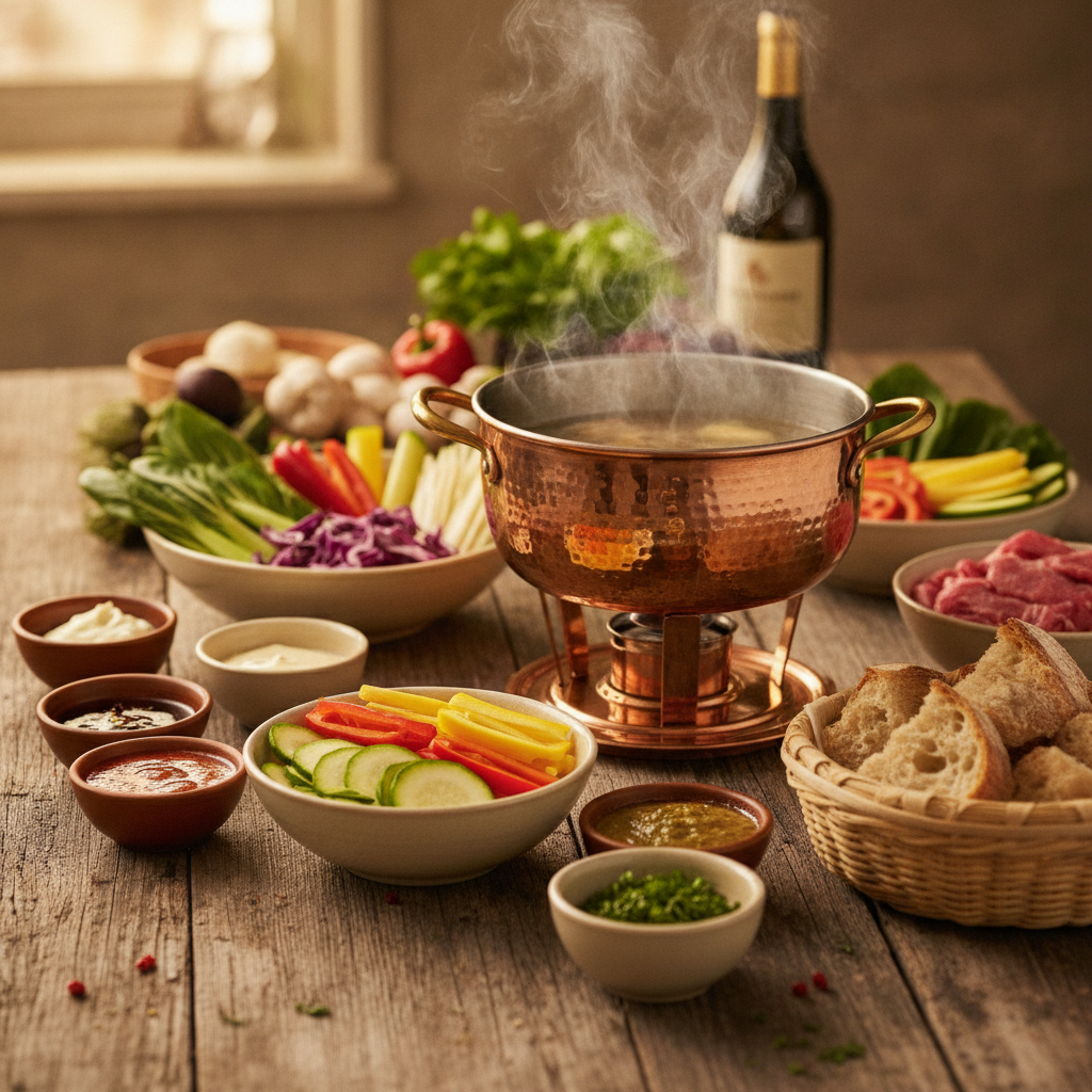 Fondue Chinoise: Die besten Beilagen für den Festtagsschmaus