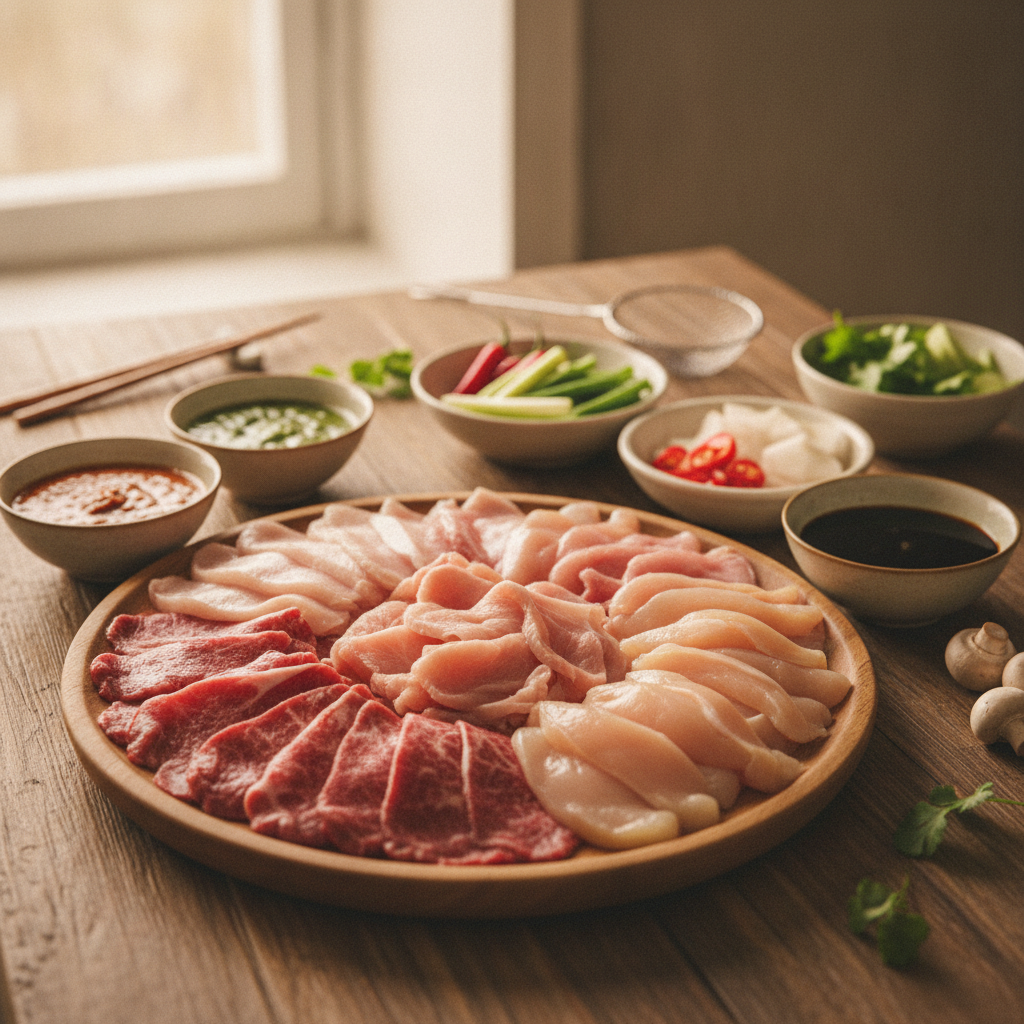 Fondue Chinoise: Wie viel Fleisch pro Person braucht es?