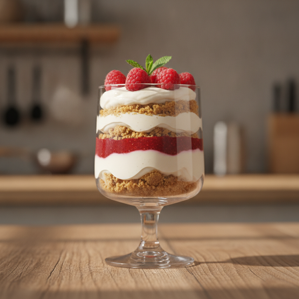 Himbeer-Traum im Glas: Einfaches Rezept für Gäste