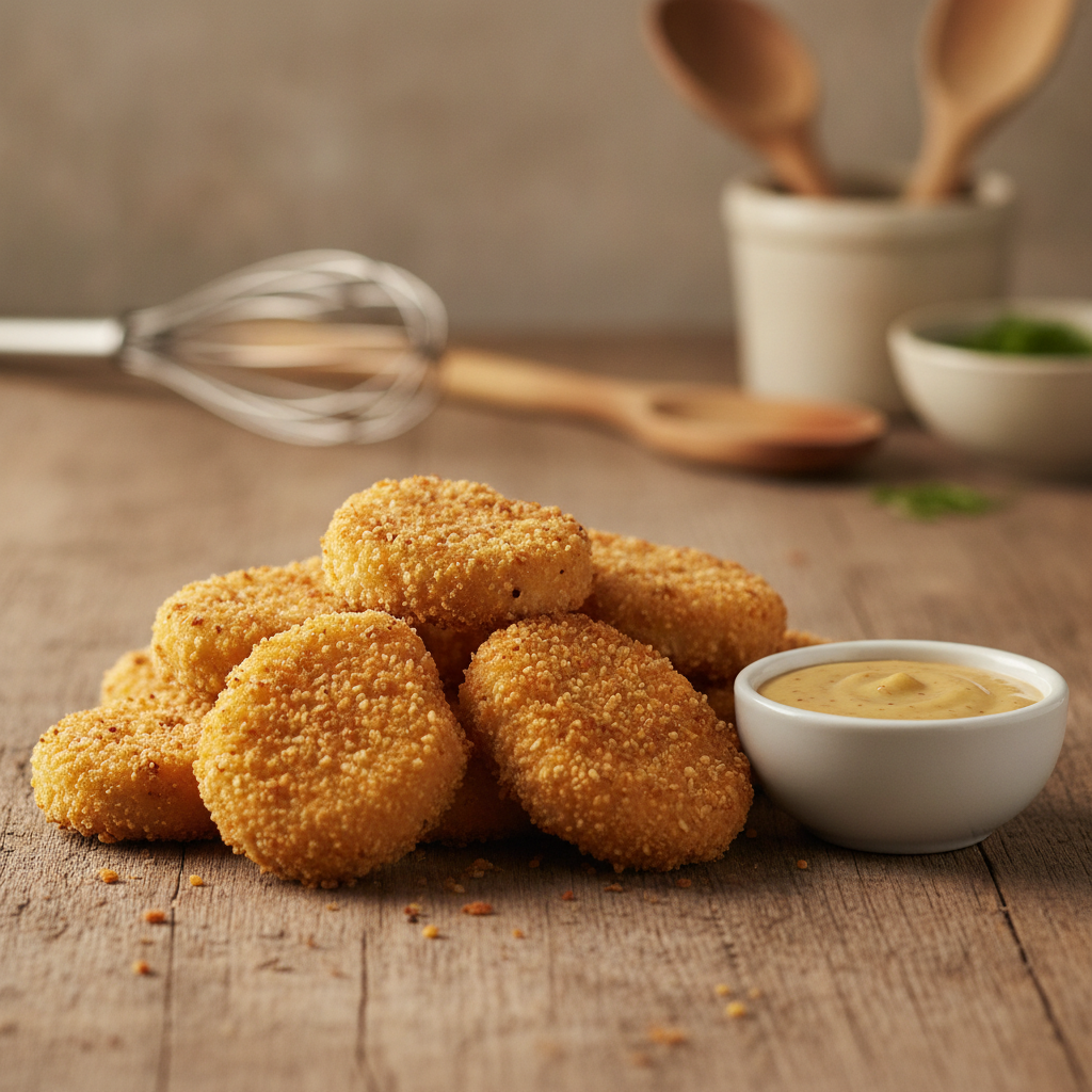 Knusprige Chicken Nuggets aus dem Ofen: So gelingen sie