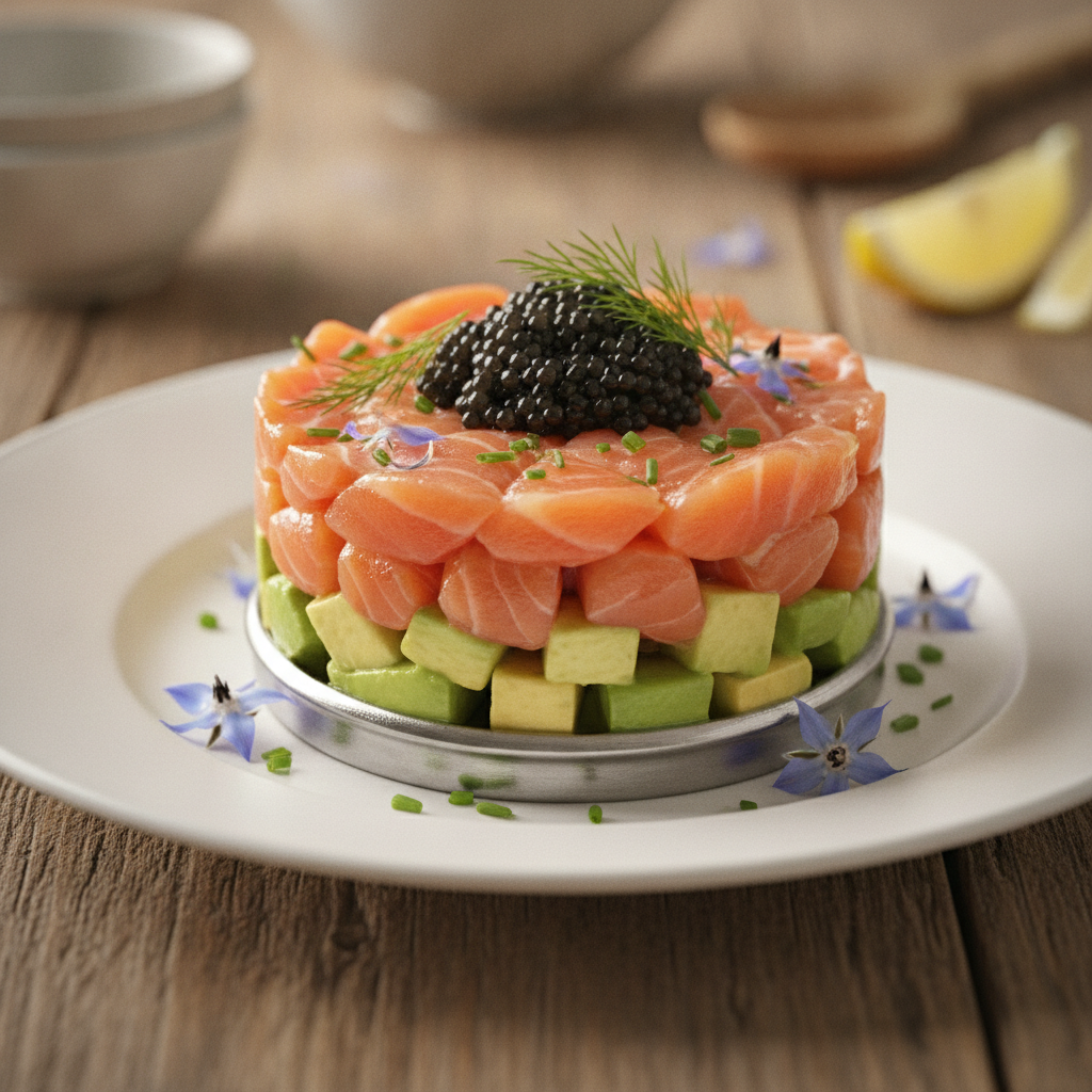 Lachs-Avocado-Tatar: Das feine Rezept nach Betty Bossi Art