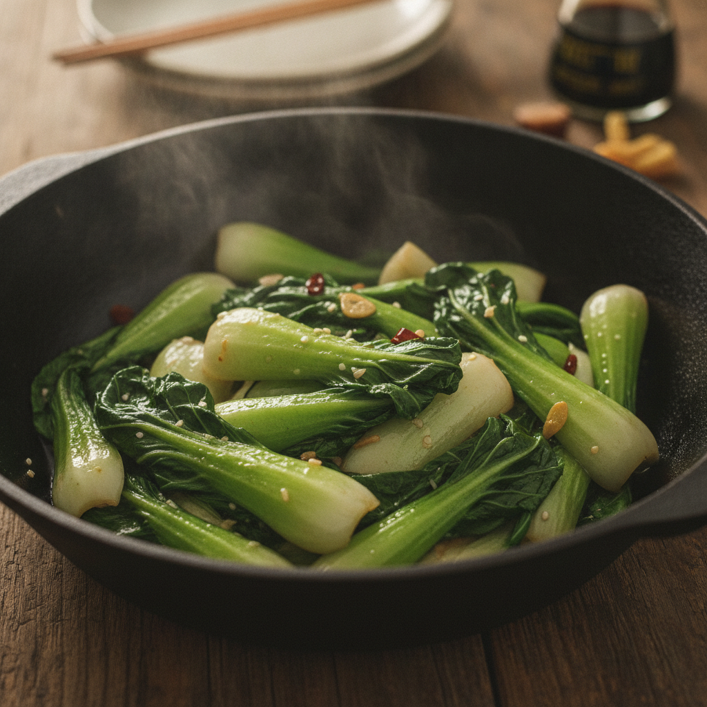 Pak Choi in der Pfanne: So gelingt das perfekte Rezept