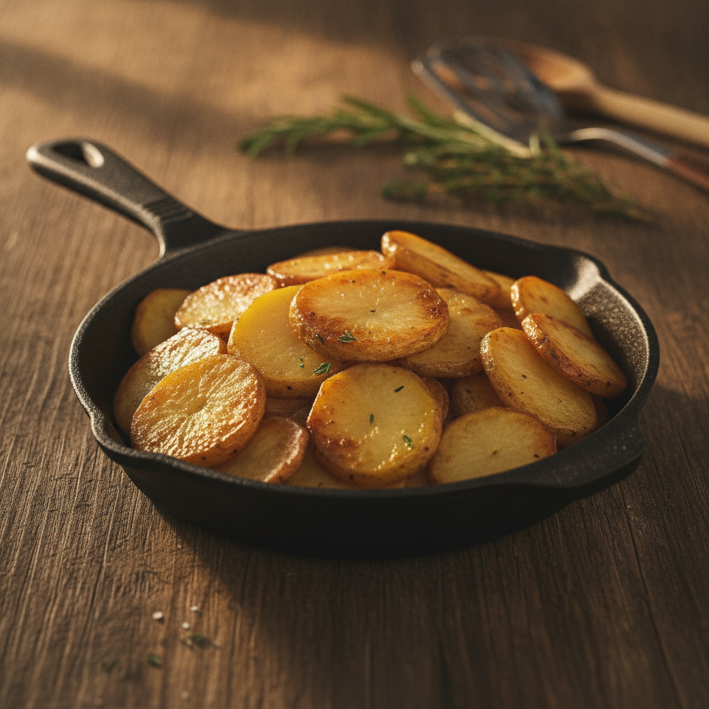 Perfekte Bratkartoffeln: Der Trick für mehr Knusprigkeit
