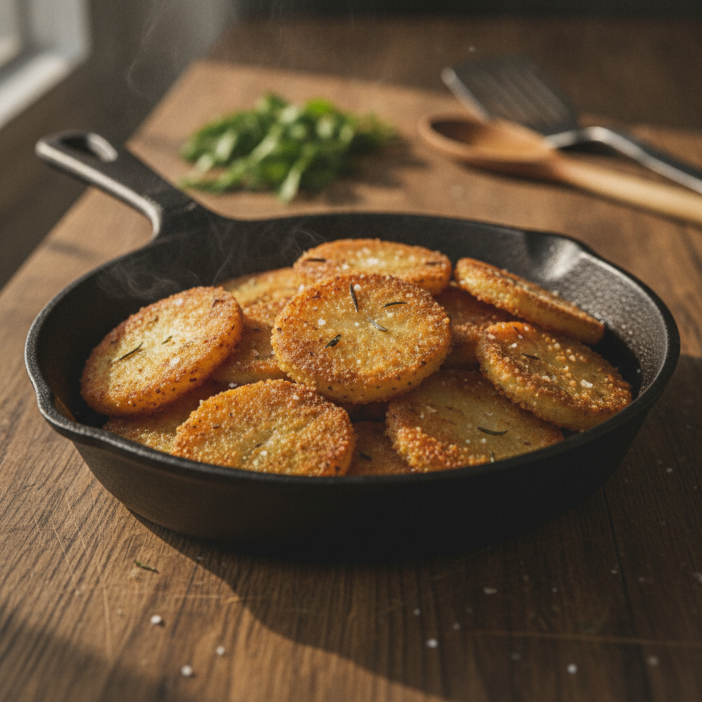 Perfekte Bratkartoffeln: So werden sie aus rohen Kartoffeln knusprig