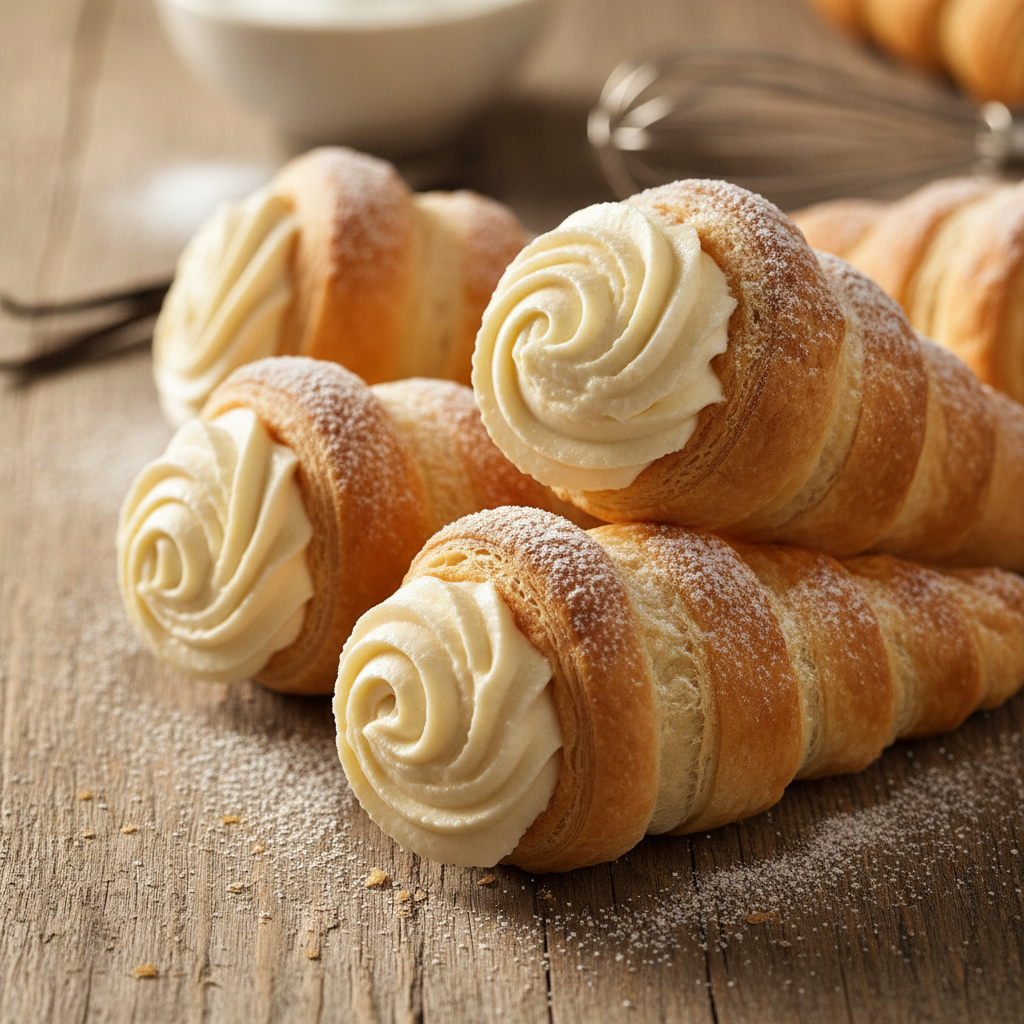 Perfekte Cornet à la crème backen: So gelingt es zuhause