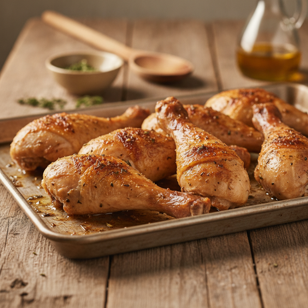 Perfekte Pouletschenkel aus dem Ofen: So gelingen sie