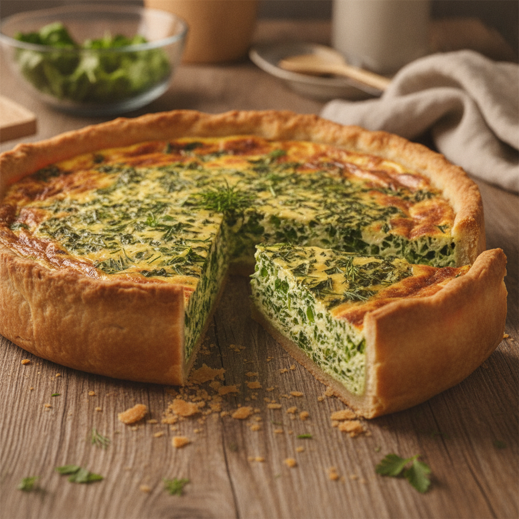 Perfekte Spinatwähe: So gelingt das Rezept mit Tiefkühlspinat