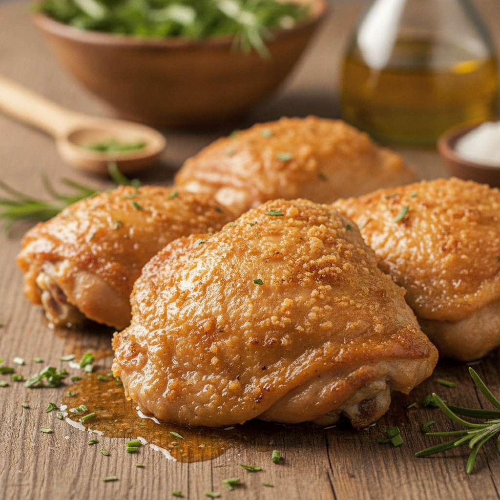 Pouletoberschenkel im Ofen: Die perfekte Garzeit für Saftigkeit