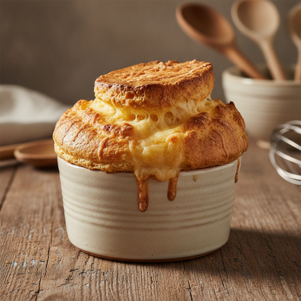 S perfekte Käsésoufflé: So glückt der luftige Klassiker